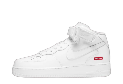 Nike Air Force 1 Mid Supreme White