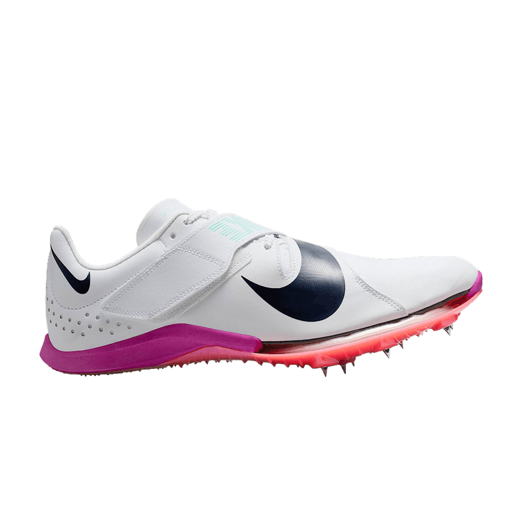 Nike Long Jump Elite White Bright Crimson Obsidian