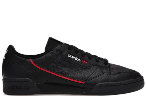 adidas Continental 80 Black Scarlet Red