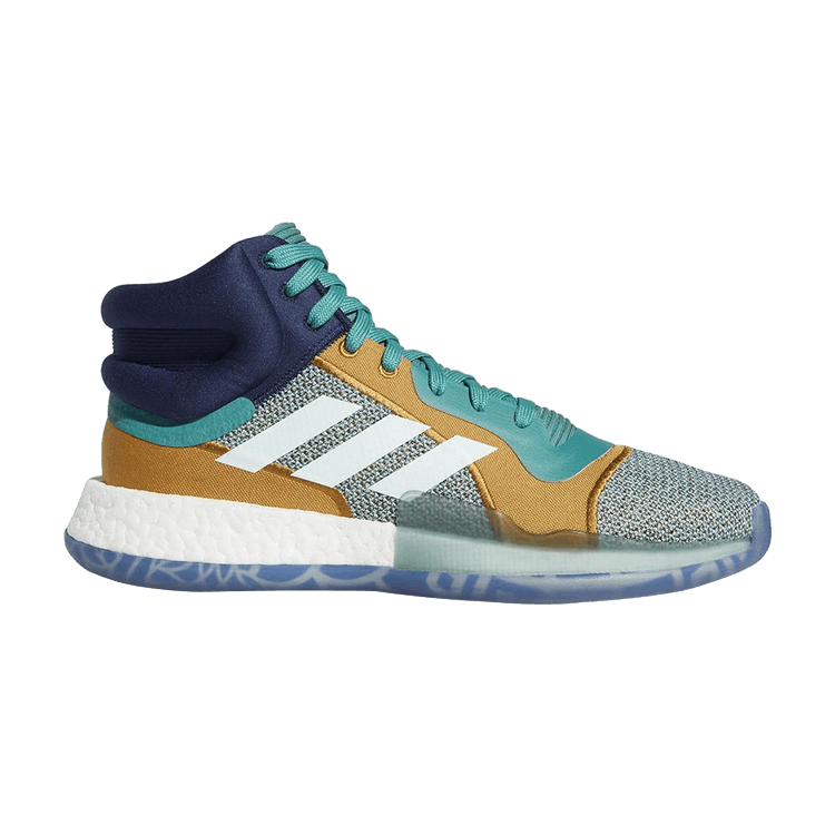 adidas Marquee Boost Aqua Gold Navy