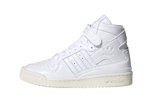 adidas Forum Mid Triple White Patent Leather (Women's)