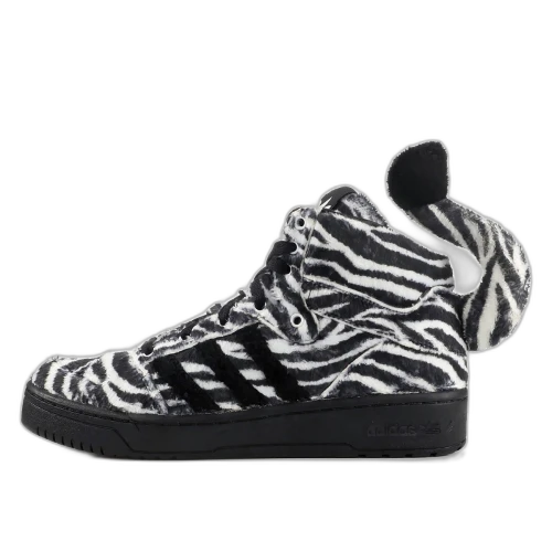adidas JS Zebra Black White
