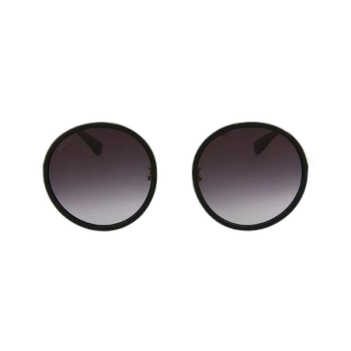 Gucci Round-Frame Metal Sunglasses Black Gold Grey (GG0061S-30001034-001)