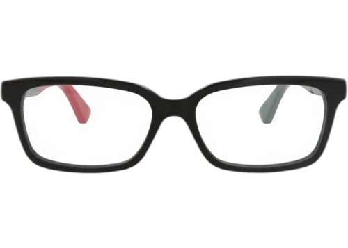 Gucci Square-Frame Acetate Optical Frames Black Black Transparent (GG0168O-30001726-003)