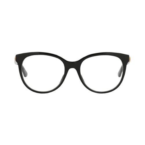 Gucci Round-Frame Acetate Optical Frames Black Multicolor Transparent (GG0329O-30002859-004)