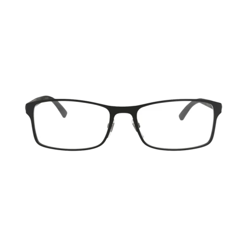 Gucci Square-Frame Metal Optical Frames Black Black Transparent (GG0614O-30008141-001)