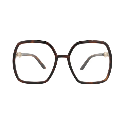 Gucci Square-Frame Injection Optical Frames Havana Havana Transparent (GG0890O-30010364-002)