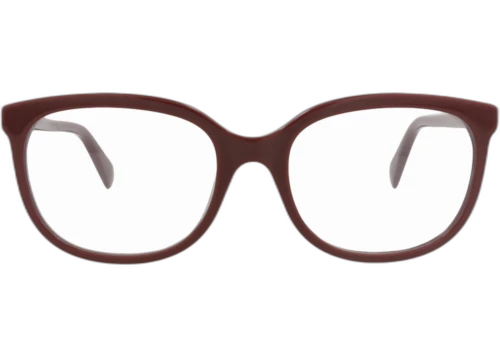 Gucci Square-Frame Acetate Optical Frames Burgundy Burgundy Transparent (GG1075O-30013031-006)