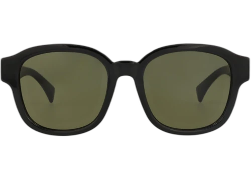 Gucci Round-Frame Injection Sunglasses Black Black Green (GG1140SK-30013102-002)
