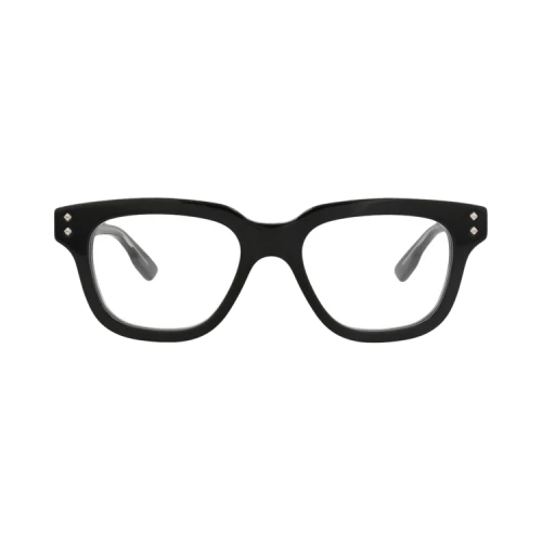 Gucci Square-Frame Acetate Optical Frames Black Black Transparent (GG1219O-30013476-001)