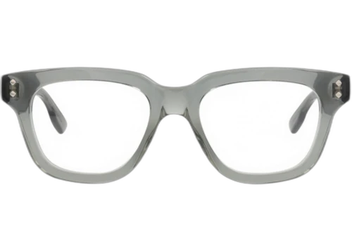 Gucci Square-Frame Acetate Optical Frames Grey Grey Transparent (GG1219O-30013476-003)