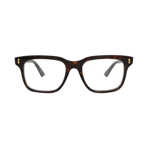Gucci Square-Frame Recycled Acetate Optical Frames Havana Havana Transparent (GG1265O-30013849-007)