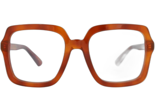 Gucci Square-Frame Recycled Acetate Sunglasses Havana Havana Transparent (GG1318S-30013869-001)