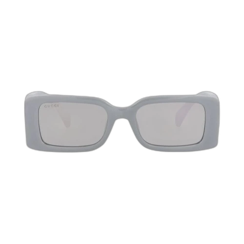 Gucci Square-Frame Injection Sunglasses Silver Silver Silver (GG1325S-30013843-011)