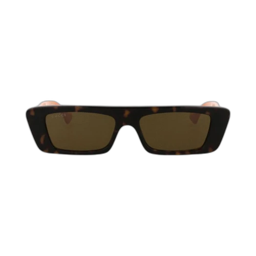 Gucci Square-Frame Recycled Acetate Sunglasses Havana Orange Brown (GG1331S-30013890-003)