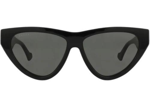 Gucci Cat Eye-Frame Recycled Acetate Sunglasses Black Black Grey (GG1333S-30013889-001)