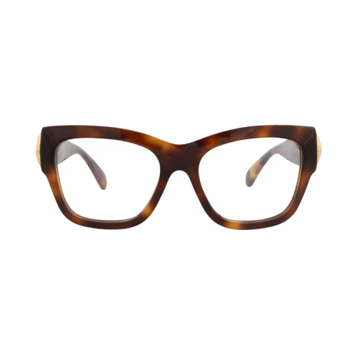 Gucci Square-Frame Recycled Acetate Optical Frames Havana Havana Transparent (GG1410O-30014418-003)