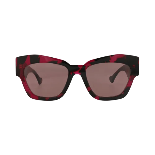 Gucci Cat Eye-Frame Recycled Acetate Sunglasses Havana Havana Brown (GG1422S-30014473-004)