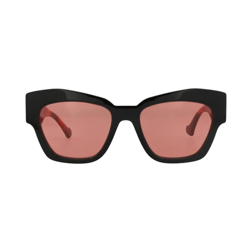 Gucci Cat Eye-Frame Recycled Acetate Sunglasses Black Havana Orange (GG1422S-30014473-005)