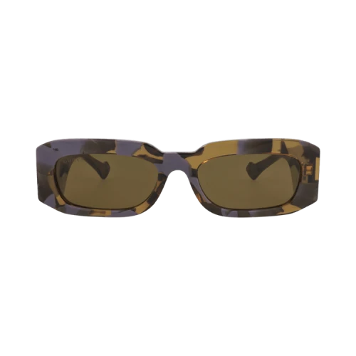 Gucci Square-Frame Recycled Acetate Sunglasses Havana Havana Brown (GG1426S-30014474-003)
