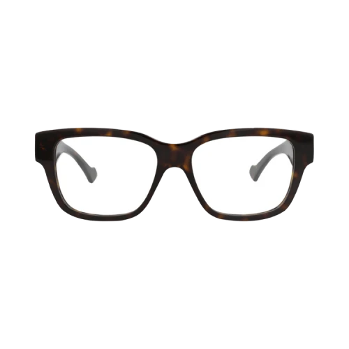 Gucci Square-Frame Recycled Acetate Optical Frames Havana Havana Transparent (GG1428O-30014479-005)