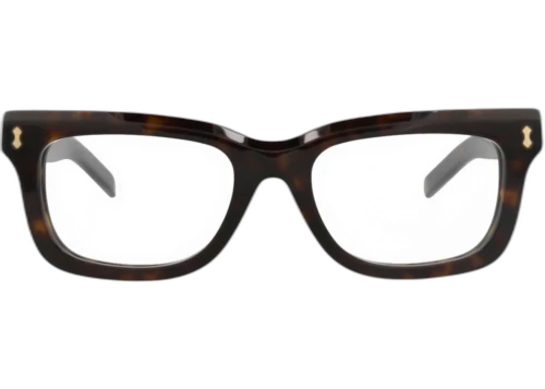Gucci Square-Frame Recycled Acetate Optical Frames Havana Havana Transparent (GG1522O-30014801-006)