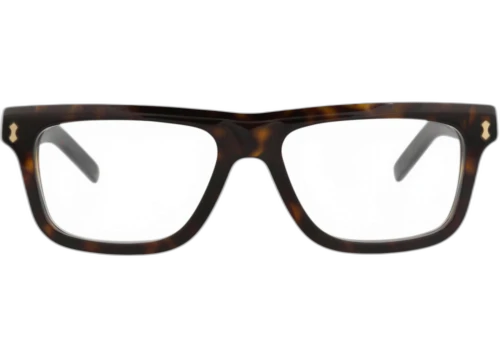Gucci Square-Frame Recycled Acetate Optical Frames Havana Havana Transparent (GG1525O-30014805-002)
