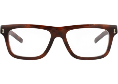 Gucci Square-Frame Recycled Acetate Optical Frames Havana Havana Transparent (GG1525O-30014805-003)