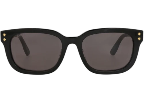 Gucci Square-Frame Recycled Acetate Sunglasses Black Black Grey (GG1605SK-30014877-001)