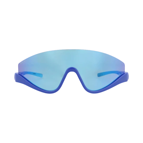 Gucci Shield-Frame Injection Sunglasses Blue Blue Blue (GG1650S-30015328-010)