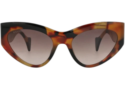 Gucci Cat Eye-Frame Recycled Acetate Sunglasses Havana Havana Brown (GG1704S-30015493-002)