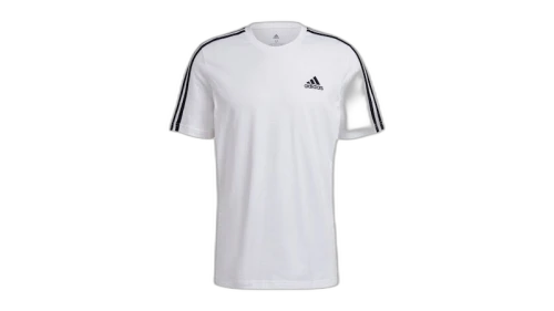 adidas Essentials 3-Stripes T-Shirt White/Black