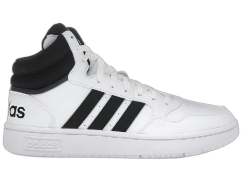 adidas Hoops 3.0 Mid Classic Vintage Core Black Cloud White