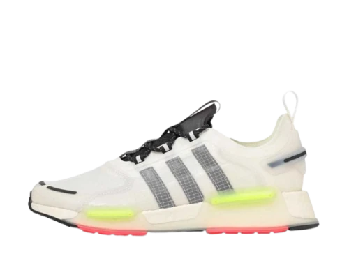 adidas NMD V3 Crystal White Signal Green Solar Pink