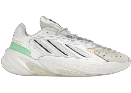 adidas Ozelia Cloud White Dark Purple Beam Green (Women's)