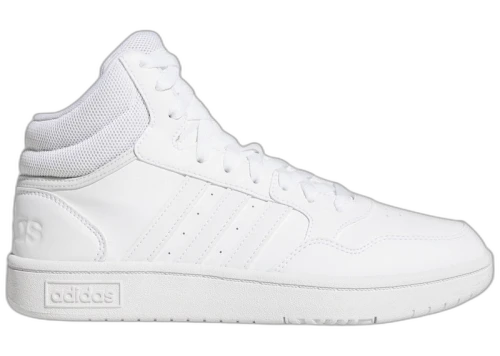 adidas Hoops 3.0 Mid Classic Cloud White Dash Grey (Women's)