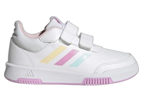 adidas Tensaur Hook And Loop Cloud White Almost Blue Bliss Lilac (GS)