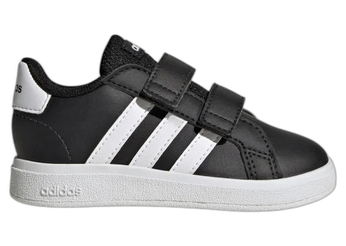 adidas Grand Court Lifestyle Hook And Loop Core Black Cloud White (TD)
