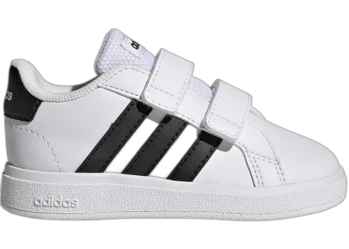 adidas Grand Court 2.0 White Black (TD)