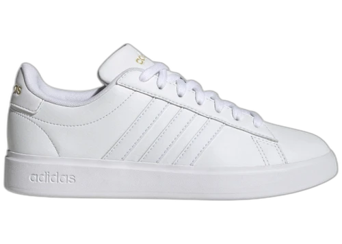 adidas Grand Court 2.0 Cloud White Gold Metallic (Women's)