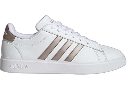 adidas Grand Court Cloud White Platinum Metallic (Women's)