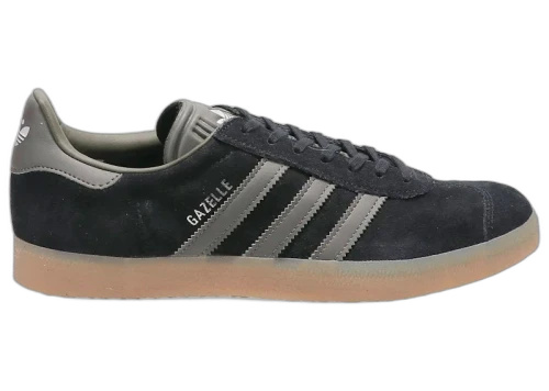 adidas Gazelle Black Olive Gum