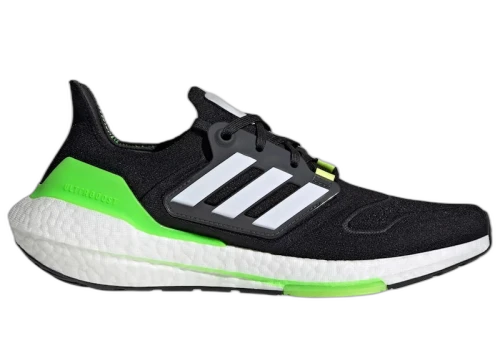 adidas Ultra Boost 22 Core Black Solar Green