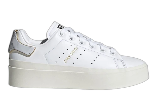 adidas Stan Smith Bonega Cloud White Cloud White Gold Metallic (Women's)