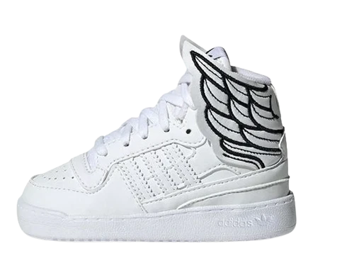 adidas JS Wings 4.0 White Black (Infant)