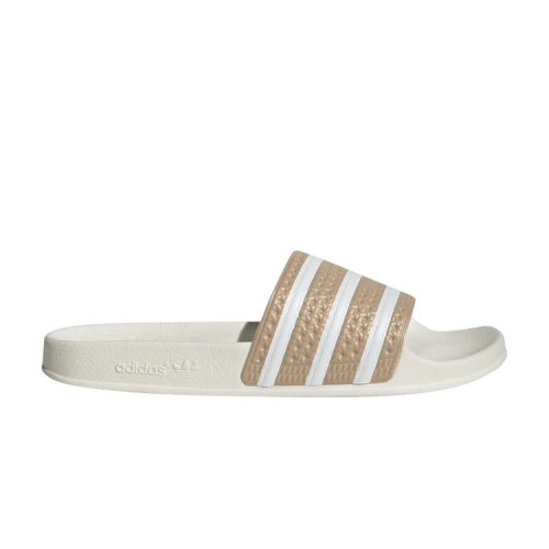 adidas Adilette Slides Magic Beige Cloud White Off White