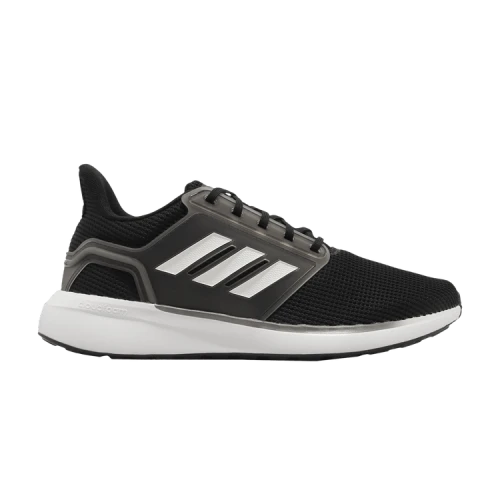 adidas EQ19 Run Core Black Cloud White Iron Metallic