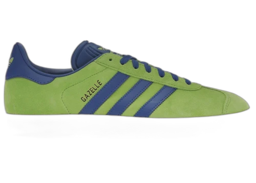 adidas Gazelle Lime Royal Blue