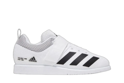 adidas Powerlift 5 Cloud White Core Black Grey Two