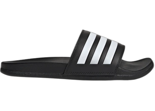 adidas Adilette Comfort Slides Core Black Cloud White
